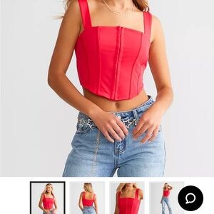 Womens Corset style top